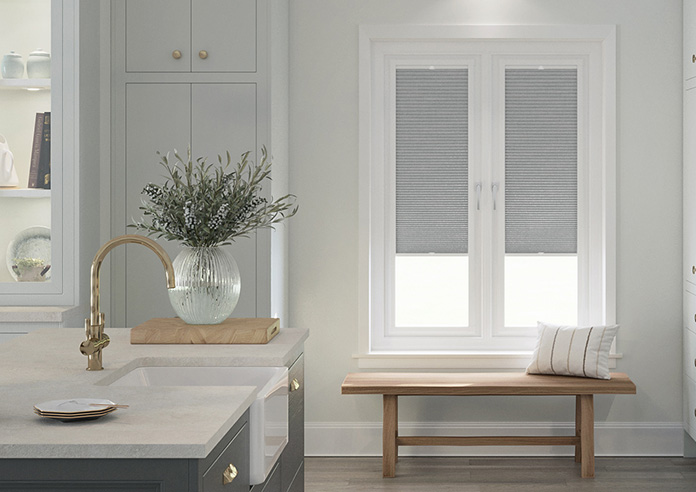 Mesh (Blackout), Nickel - Perfect Fit Blind - Image 3